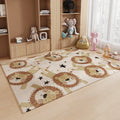 VIKAMA Cartoon Kids Room Rug – Soft Noise-Reducing Floor Mat for Children's Bedroom & Living Room