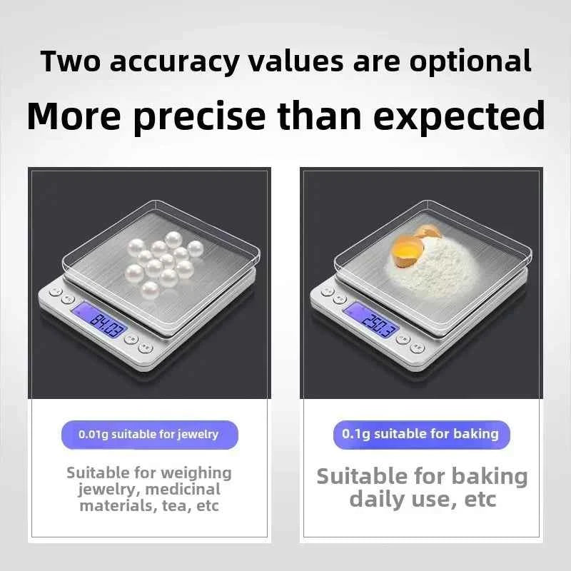 Coffee Scale Kitchen Accessories  Electronic Scale LCD Display Mini Digital Weight Bakeware Measuring Tool Kitchen Scale Balance