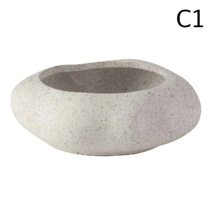 Creative Lotus Seedpod Ceramic Vase Zen Tea Table Desktop Japanese Ikebana Flower Arrangement Utensils Ceramic Stone Sand Decor