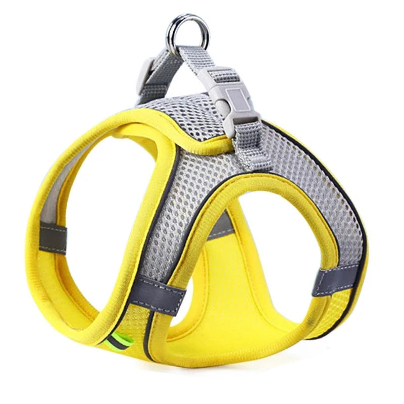 Reflective Breathable Harness Vest for Small & Medium Pets