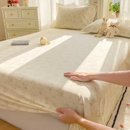 100% Cotton All-Season Flat Sheet, Wrinkle-Resistant