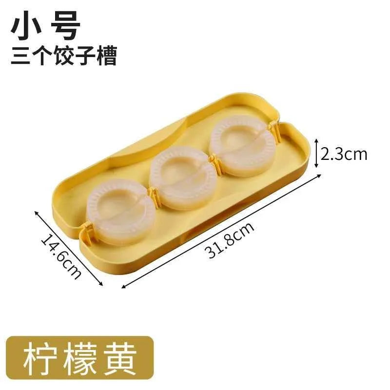 8-Grid Dumpling Making Mold Pleated Pressing Edge Design Dumpling Mould Labor-Saving Dumpling Maker Kitchen Accessories