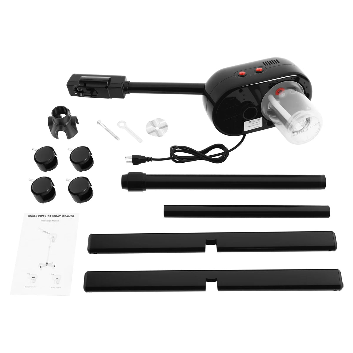 800W Professional Facial Steamer, 360° Rotation