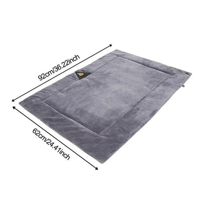 Self-Heating Pet Bed, Flannel, No Batteries Needed