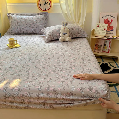 Kawaii Dinosaur Fitted Sheet | Kids Mattress Cover