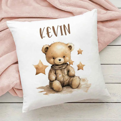 Personalized Pillow Cover Fire Custom Name Pillow Dust Case Kids Bedroom Decor Pillowcase Birthday Shower Gifts for Children