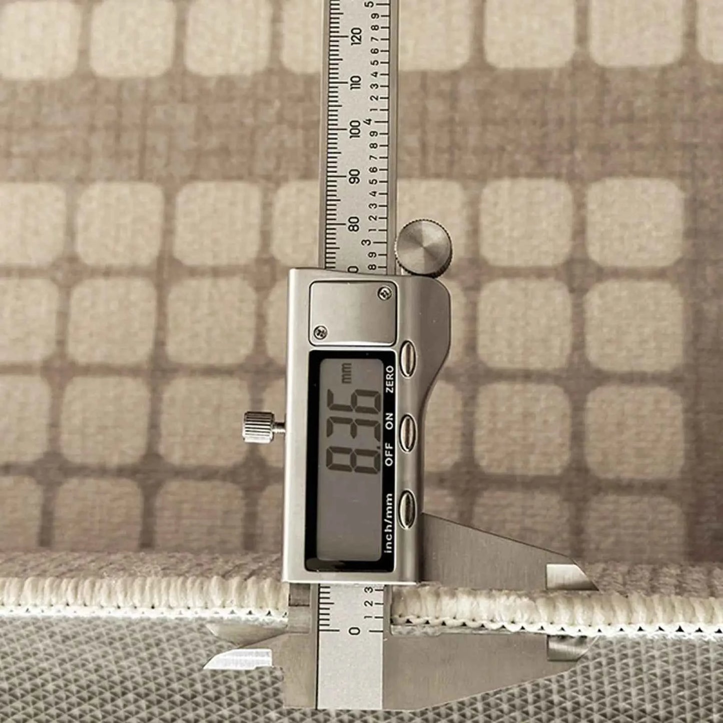 VIKAMA Simple Cream Wind Carpet Living Room Three Anti-Loop Pile Household Bedside Rug Bedroom Carpet Full Spread