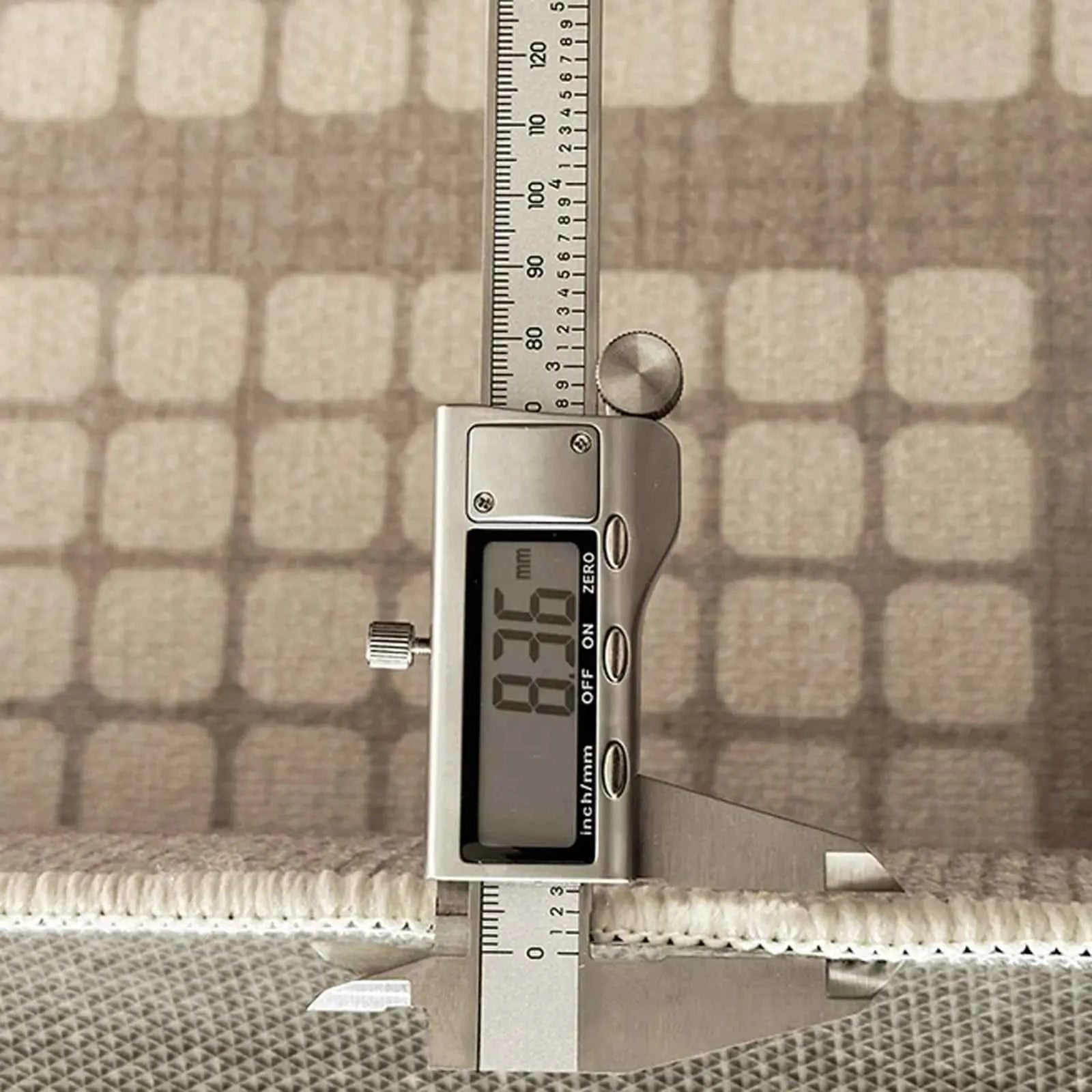 VIKAMA Simple Cream Wind Carpet Living Room Three Anti-Loop Pile Household Bedside Rug Bedroom Carpet Full Spread