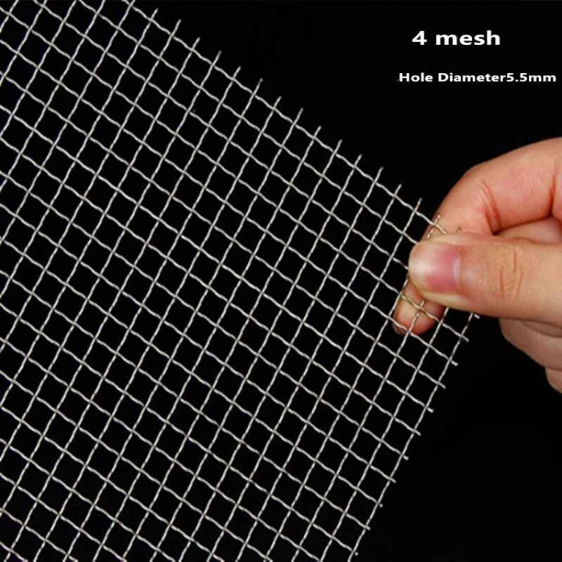 4 - 500 mesh,All Size 304 Stainless Steel Filter Wire Mesh Woven Wire Sieve Plate Screen Mesh