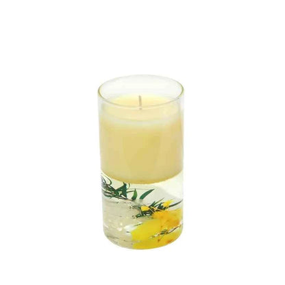 High-quality Handmade Double-layer Dried Flower Scented Candle Glass Bottle Floral Fragrance Wax Festive Atmosphere Decoration
