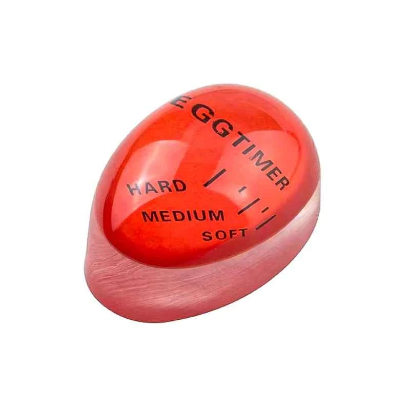FAIS DU Egg Timer Kitchen Electronic Gadget Color Egg Cooking Changing Yummy Soft Hard Boiled Eco-Friendly Resin Red Timer Tools