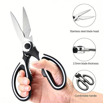 Heavy Duty Multifunctional Stainless Steel Kitchen Shears
