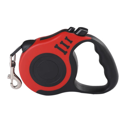 Retractable Dog Leash — Strong Nylon 3m/5m Lead for Small, Medium & Large Dogs & Cats