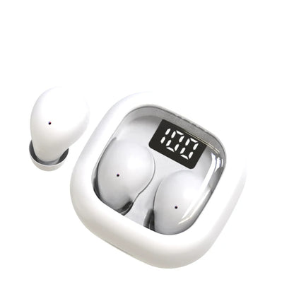 SK Mini Invisible Wireless Earbuds – Bluetooth 5.3, HiFi Bass, IPX5, 480H Standby, Sleep & Sport