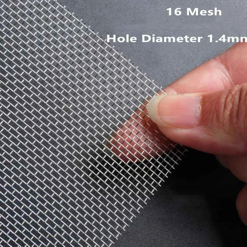 4 - 500 mesh,All Size 304 Stainless Steel Filter Wire Mesh Woven Wire Sieve Plate Screen Mesh