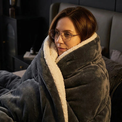 Winter ! Fuzzy Blankets - Twin/Full/Queen/King Size Thick Warm Blanket for Bed  Cozy Throw Blanket for Couch  Home  Dorm  or Gift
