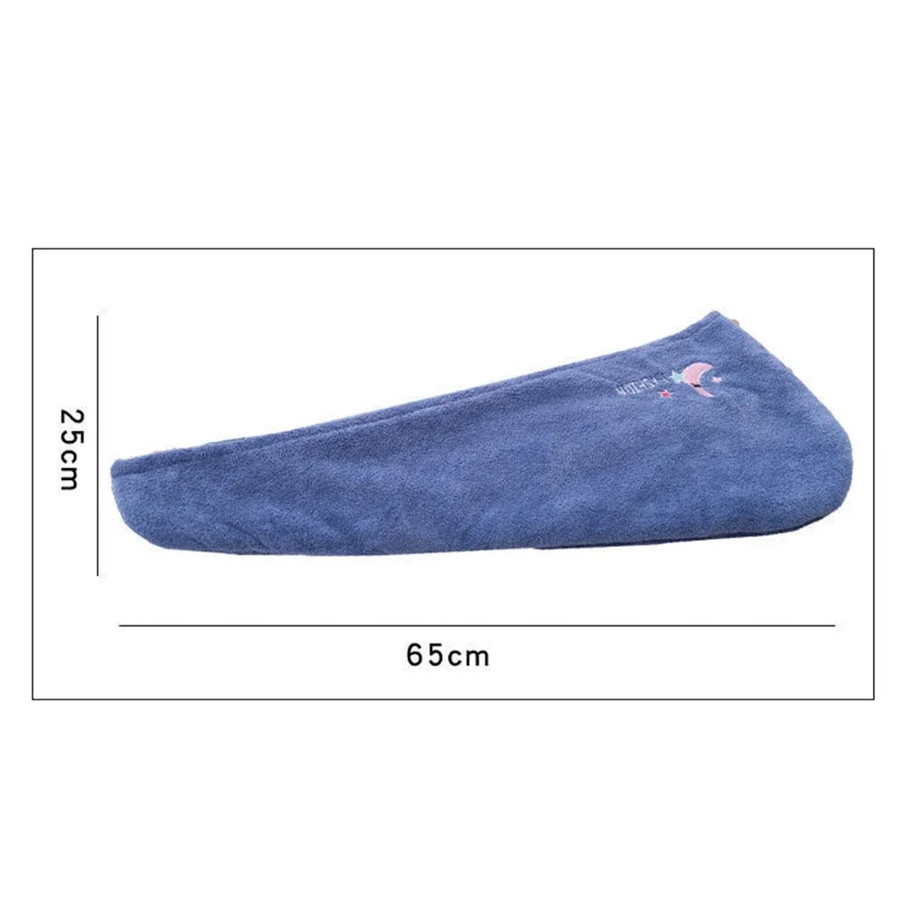 Anti-Frizz Rapid Dry Hair Towel, Microfiber