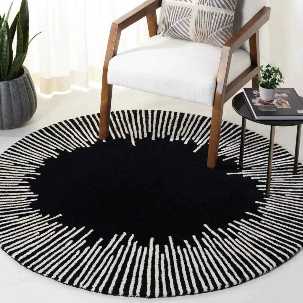 Fluffy Soft Living Room Decoration Carpet Light Luxury Rugs for Bedroom Large Area Round Lounge Rug Home Study Thicken Plush Mat