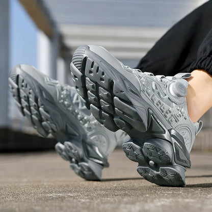 Men’s Casual Breathable Fashion Sneakers — Lightweight Running Shoes