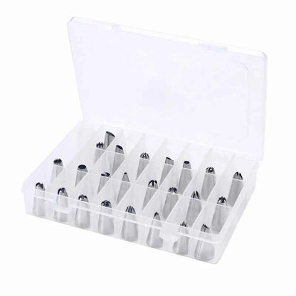 Pastry Socket Cake Nozzles for Confectionery Professional Set Icing Cream Piping Tips Cookies Cupcake Cake Decorating Tool
