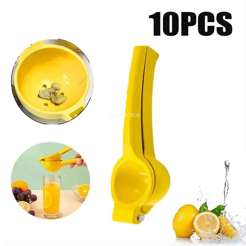 Manual Lemon Clip Creative Kitchen Gadgets Colorful Manual Lemon Juicer Not Easy To Deform Mini Home Portable Lemon Clip