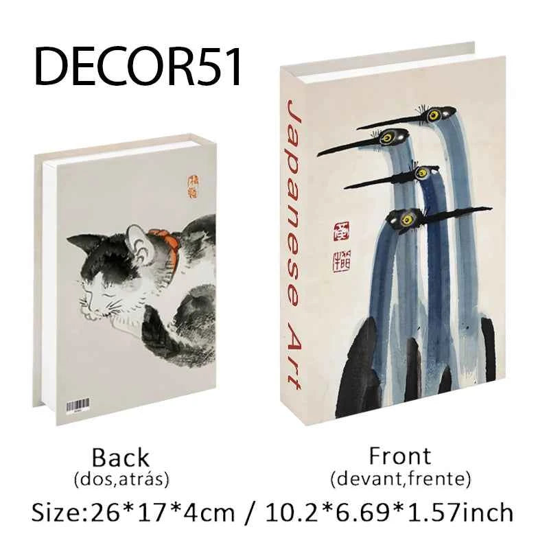 Decorative Faux Books Storage Box Coffee Table Hotel Bedroom Living Room Bookshelf Home Decor Interior Aesthetics Shooting Props