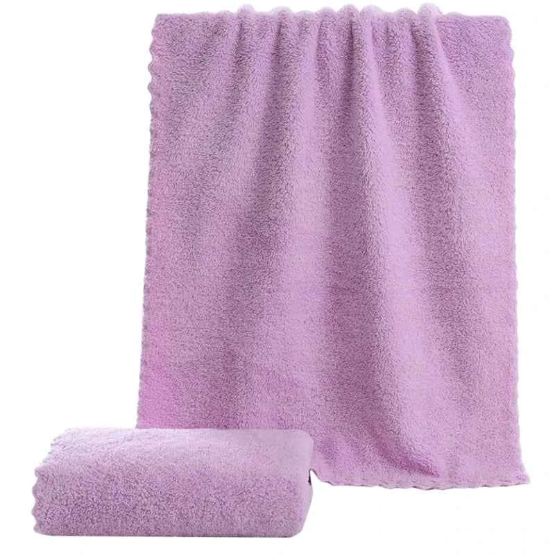 Bath Towels Winter Microfiber Towel Bathroom Men Women Soft Terry Gift For Adults Super Absorbent Cloth For Home