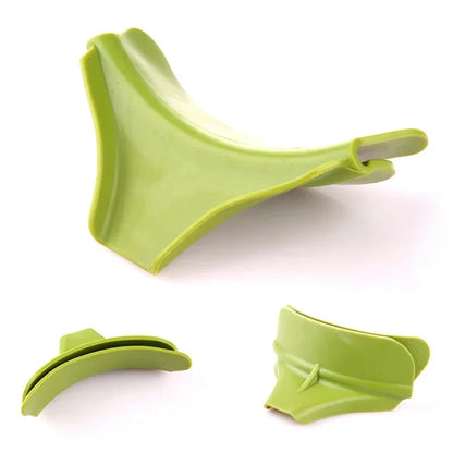 Kitchen Funnel with Anti-Splash Edge – No-Spill Liquid Pouring Tool