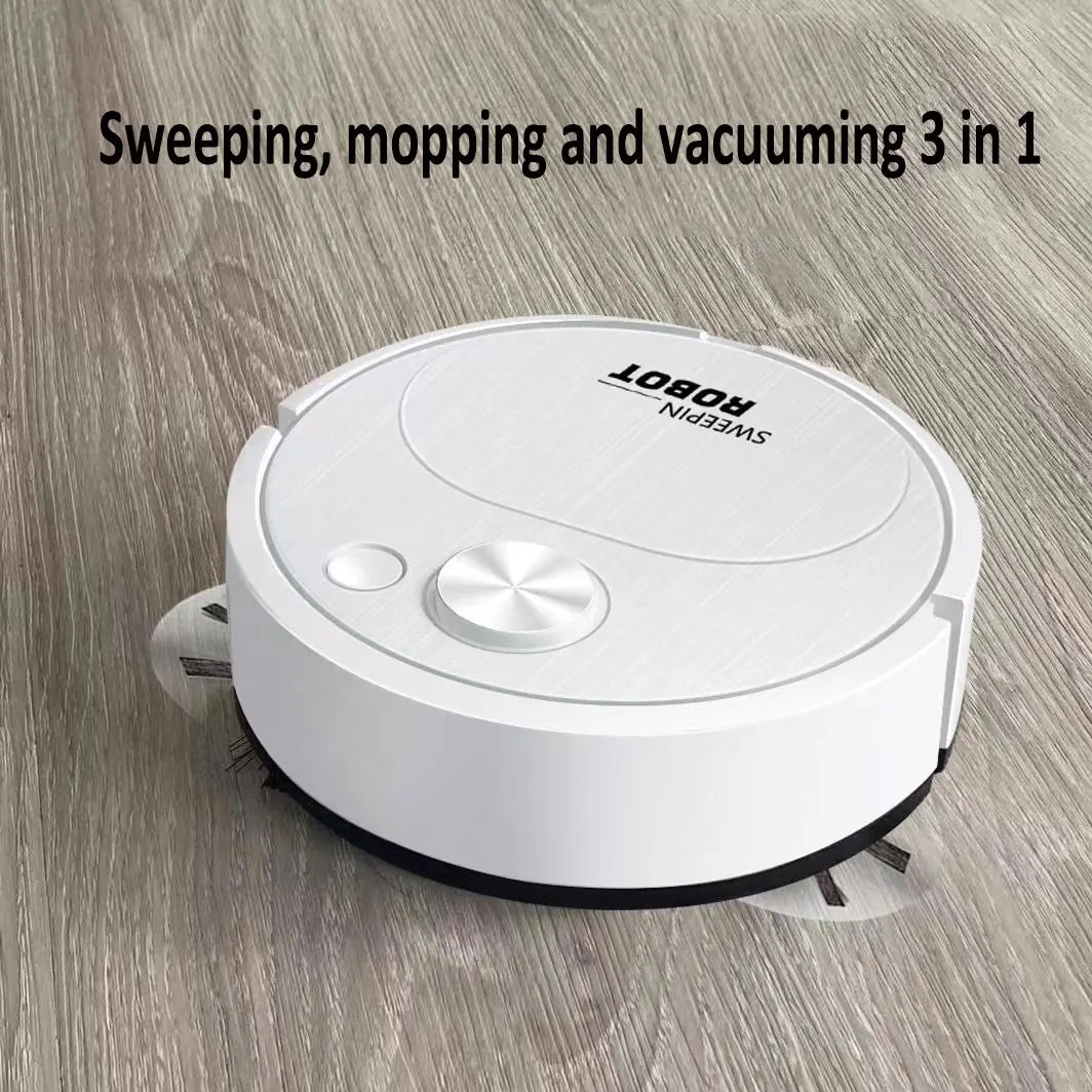 3-in-1 USB Mini Robot Vacuum & Floor Sweeper