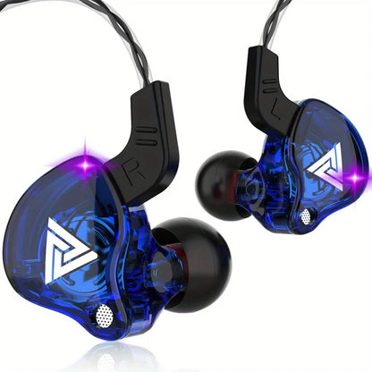 QKZ AK6 Copper Driver HiFi Wired Earphones