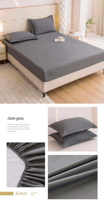Waterproof Fitted Sheet with 360° Elastic Band