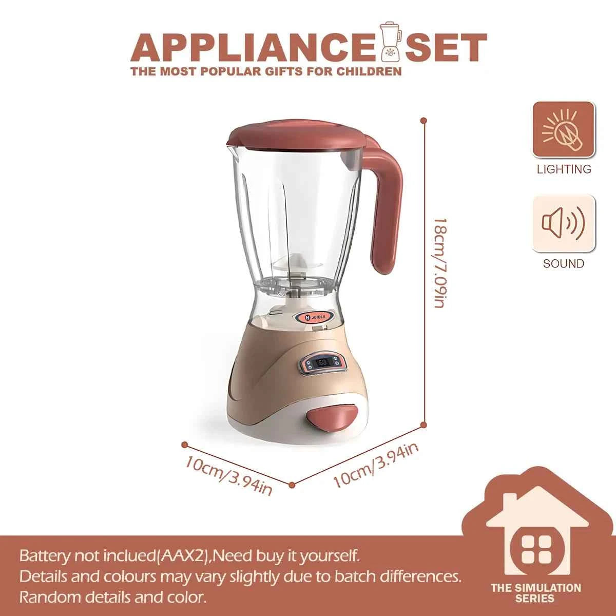 Kids Kitchen Toy Set Mini simulation Household Appliances Toys for children Pretend Play House Interactive Toys for Girls Boys