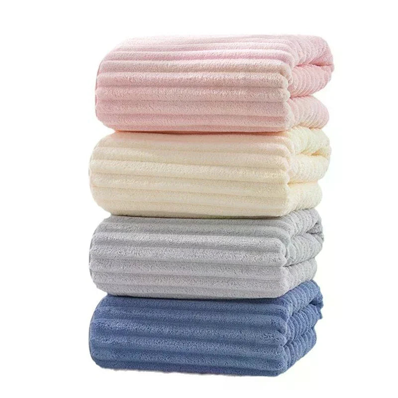 Soft Thickened Water Absorbent Bath Towel Household Wrap Towel Outdoor Beach