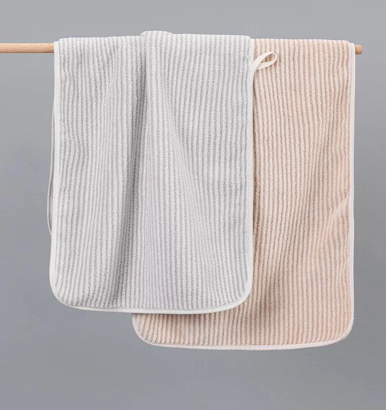 35x75 Cm 100% Egyptian Cotton Large Bath Towels and Face Towels