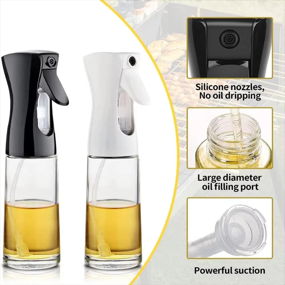 Food-Grade Mist Oil Sprayer for Kitchen Use
