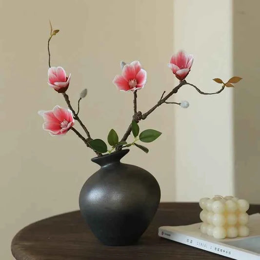 15.7 Inch Artificial Magnolia Twigs Dried Branches for Zen Home Display Window Garden Decoration