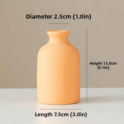 Ceramic Vase White Flower Pot Nordic Decorative Vase Dry Flower Vases for Home Living Room Desktop Decor ваза для цветов