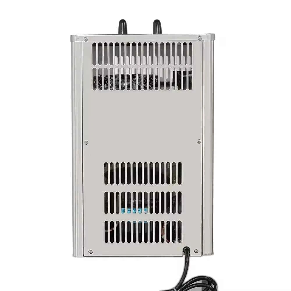 Countertop Draft Beer Cooler - Dual/Single Tap Stainless Steel Dispenser, Temperature Control, Fast Cooling, Easy Clean