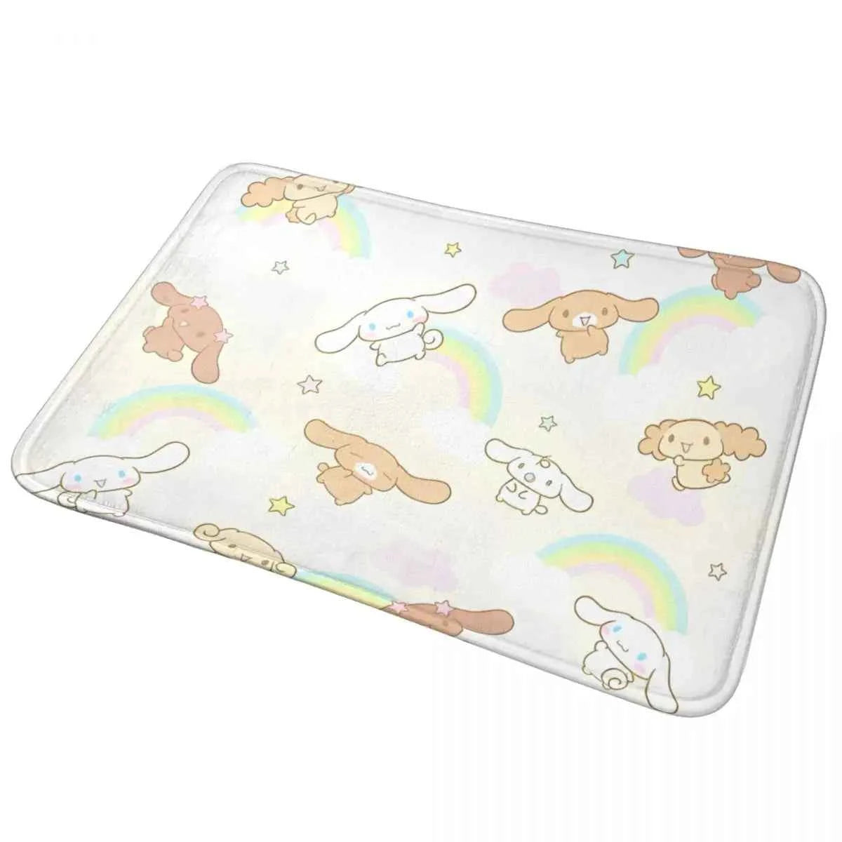 Cute Sugar Rabbit Sugarbunnies Memory Foam Bath Mat Rug Non-Slip Ultra Soft Bathroom Floor Rugs Carpet For Kitchen Shower Bath