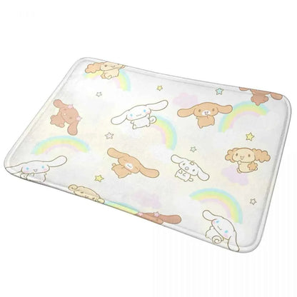 Cute Sugar Rabbit Sugarbunnies Memory Foam Bath Mat Rug Non-Slip Ultra Soft Bathroom Floor Rugs Carpet For Kitchen Shower Bath