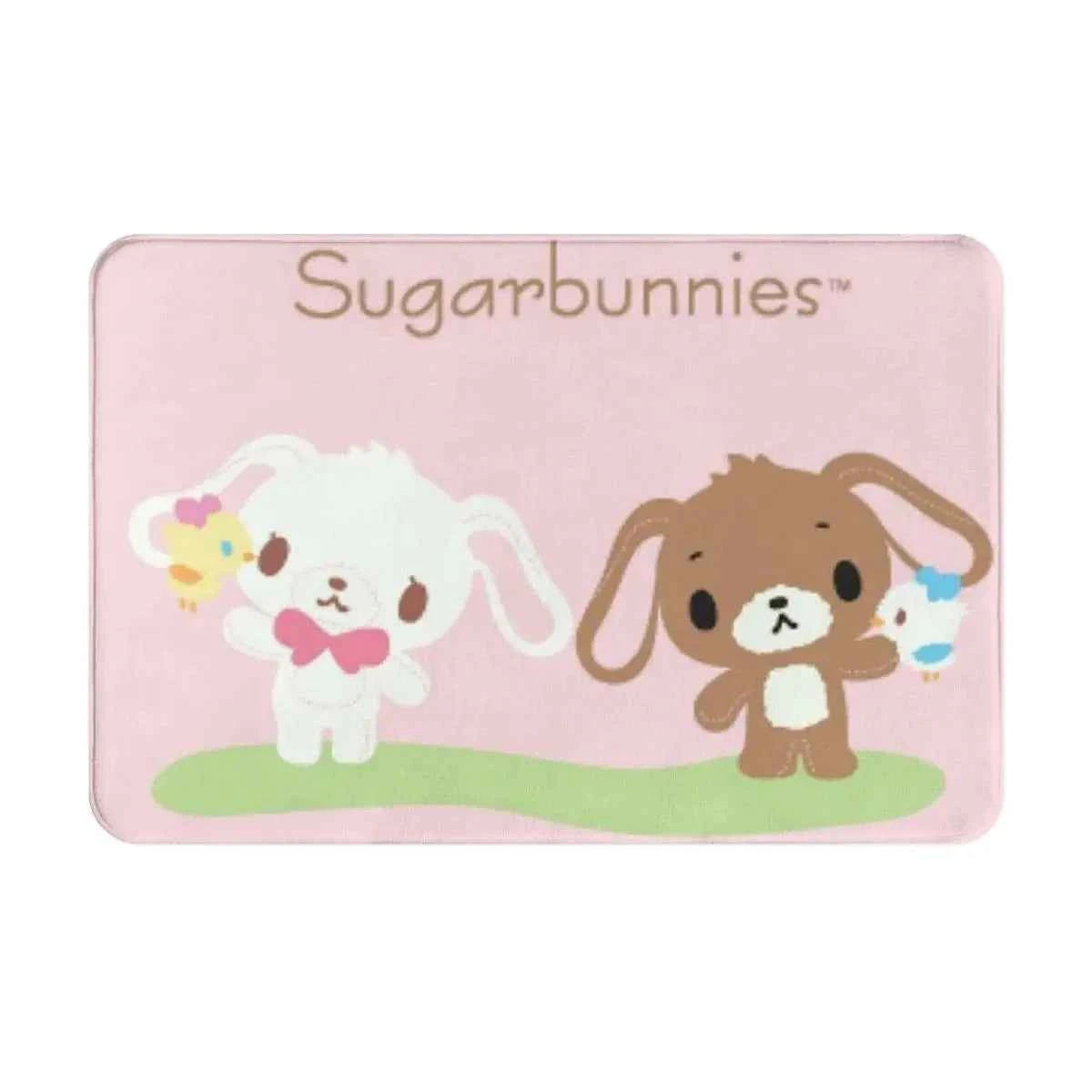 Sugarbunnies Carpet Non-slip Doormat Floor Mat Antiwear Rug for Kitchen Entrance Home Bedroom Cute Footpad Mats Home Decoration