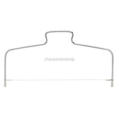 1PC Double Line Cake Cut Slicer Adjustable Stainless Steel Wire Cake Slicer Bread Divider Kitchen Accessories Cake Baking Tools