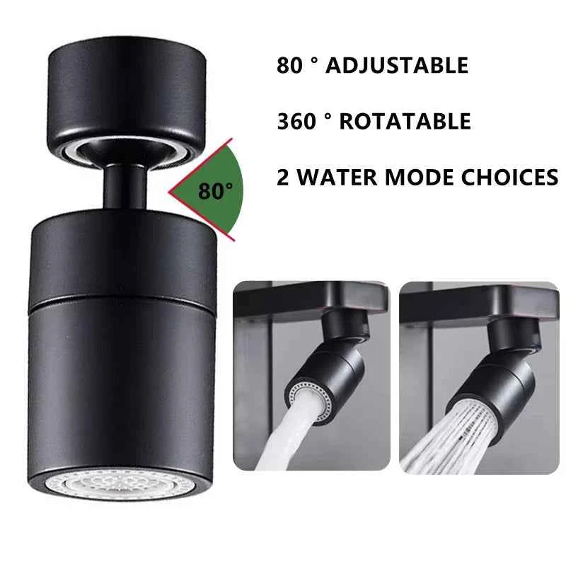 360°Universal Kitchen Faucet Anti-splash Aerator Bathroom Tap Rotatable Faucet 2 Mode Tap Nozzle Bubbler Kitchen Sink Faucet