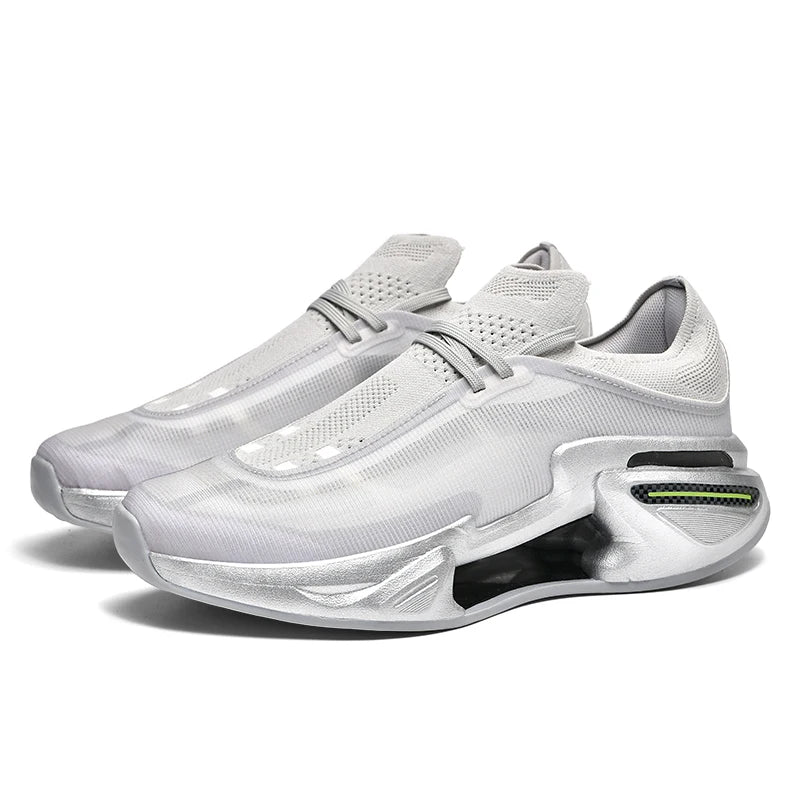 Men Basketball Shoes Breathable Outdoor Mesh Sports Shoes 2025 New Anti Slip Rebound Flat Basketball Boots for Men