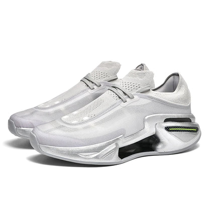 Men Basketball Shoes Breathable Outdoor Mesh Sports Shoes 2025 New Anti Slip Rebound Flat Basketball Boots for Men
