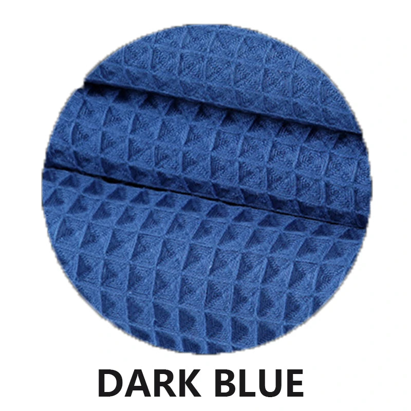 Premium Cotton Waffle Towel Set | Ultra-Absorbent Quick-Dry Bath & Hand Towels