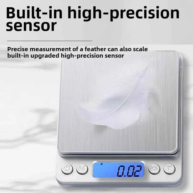 Coffee Scale Kitchen Accessories  Electronic Scale LCD Display Mini Digital Weight Bakeware Measuring Tool Kitchen Scale Balance