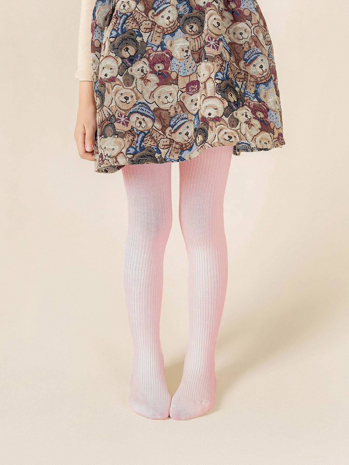 0-12 Years Children Cotton Baby Girls Pantyhose Spring Autumn Winter Bowknot TightsKids Infant Knitted Collant Tights