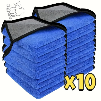 Microfiber Car Cleaning Towels, Gift-Ready Multi-Pack