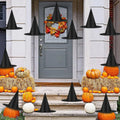 12 Pcs Halloween Witch Hat Decorations Outdoor Indoor, Floating Witch Hats Hanging Witches Hats Bulk, Thickened Wizard Hats With